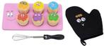 Label Label Barbapapa Houten Cupcakes Set LLBB-35808, Kinderen en Baby's, Verzenden, Nieuw
