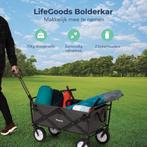 2dekans | LifeGoods Bolderkar - Opvouwbaar - Draaibare, Ophalen of Verzenden, Zo goed als nieuw