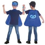 Kind Kostuum PJ Masks Catboy Cape Sett 4/8 jaar, Kinderen en Baby's, Carnavalskleding en Verkleedspullen, Verzenden, Nieuw