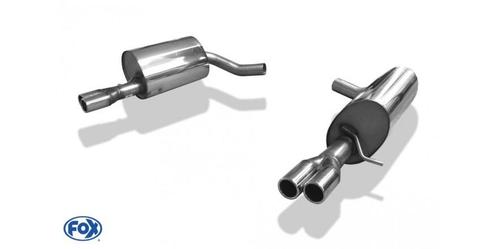 FOX Jaguar S-Type R einddemper rechts/links Ø63.5mm - 2x60 t, Auto-onderdelen, Uitlaatsystemen, Nieuw, Verzenden
