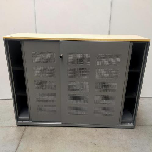 Ahrend akoestische schuifdeurkast - 120x160x45 cm, Huis en Inrichting, Kasten | Roldeurkasten en Archiefkasten, Ophalen of Verzenden