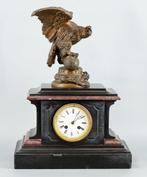 Figurale pendule - Messing, Zinklegering - 1850-1900, Antiek en Kunst