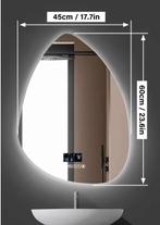Badkamerspiegel met LED Verlichting & Anticondens 45×60, Huis en Inrichting, Badkamer | Badkamermeubels, Verzenden, Nieuw