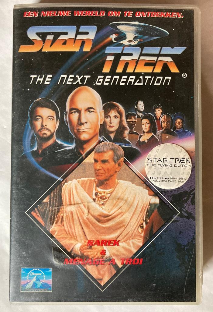 STAR TREK THE NEXT GENERATION (VHS), Cd's en Dvd's, VHS | Film, Gebruikt, Verzenden