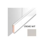Plafondplint MDF Sanimex Crème Wit 260 cm x 4 cm x 8 mm, Ophalen of Verzenden, Nieuw