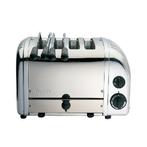 Dualit 2 x 2 combi toaster 4 sleuven RVS 42174, Verzenden, Nieuw in verpakking