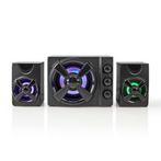 Gaming luidsprekers | Nedis (33 watt, led, Touchbediening), Verzenden, Nieuw