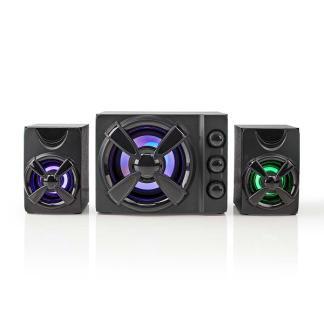 Gaming luidsprekers | Nedis (33 watt, led, Touchbediening), Spelcomputers en Games, Spelcomputers | Overige Accessoires, Nieuw