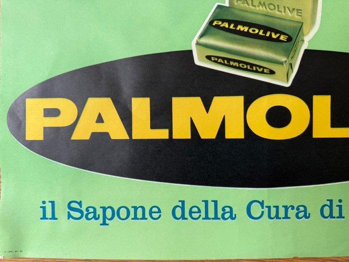 Anonymous - Poster pubblicitario - PALMOLIVE il sapone della, Antiek en Kunst, Kunst | Tekeningen en Foto's