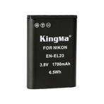 KingMa Accu voor Nikon EN-EL23 - 1700mAh (Nieuw), Verzenden, Nieuw