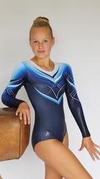 TT-Gymnastics Nieuw Turnpakje artikel N934, Sport en Fitness, Turnen, Kindermaat 146 t/m 176, Nieuw, Blauw, Turnpak(je)