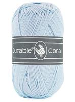 Durable Coral - 282 light blue - Gemerceriseerd Katoen Gar, Hobby en Vrije tijd, Breien en Haken, Ophalen of Verzenden, Nieuw