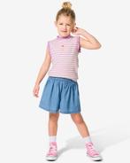 HEMA Kinderskort denim lichtblauw 2=30% / 1=15%, Verzenden, Nieuw