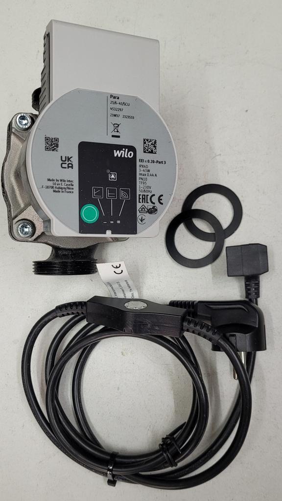 WILO PARA 25/6-43SCU 130 NIEUW 4532297, Doe-het-zelf en Verbouw, Verwarming en Radiatoren, Nieuw, Ophalen of Verzenden