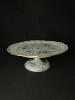 Meissen - Ricco dipinto indiano verde - Meraviglioso vassoio