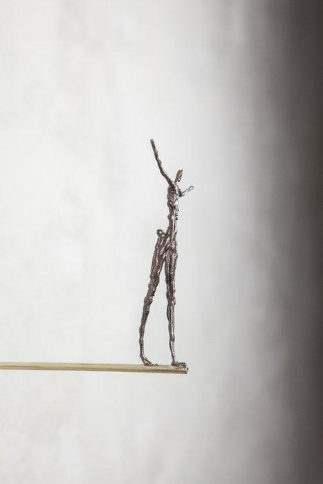 Simone Sirna - Equilibrista, Antiek en Kunst, Kunst | Schilderijen | Modern