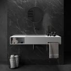 Wastafel Ideavit Solidbliss 140x40x20 cm Solid Surface 1, Ophalen of Verzenden, Nieuw, Overige typen