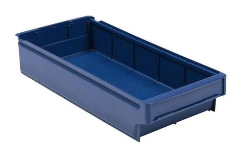 Grijpbak 500x230x100mm type 9123 blauw, gebruikt - Kunststof, Zakelijke goederen, Kantoor en Winkelinrichting | Magazijn, Stelling en Opslag