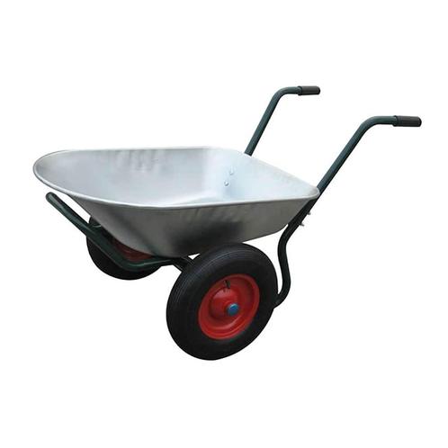 vidaXL Kruiwagen met twee wielen 66 L, Tuin en Terras, Hand-tuingereedschap, Nieuw, Verzenden