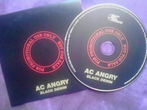 cd promo - Ac Angry - Black Denim, Cd's en Dvd's, Cd's | Overige Cd's, Zo goed als nieuw, Verzenden