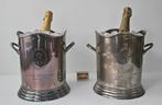 Louis Roederer – Paar verzilverde champagne- / wijn - Koeler, Antiek en Kunst