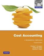 Cost Accounting, 9780273753872, Boeken, Zo goed als nieuw, Studieboeken, Verzenden