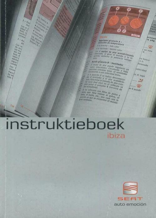 2002 Seat Ibiza Instructieboekje Nederlands, Auto diversen, Handleidingen en Instructieboekjes, Verzenden