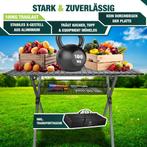 KESSER® Campingtafel Opvouwbaar - Verstelbaar - 145x70 cm -, Verzenden, Zo goed als nieuw