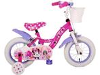 Disney Minnie Cutest Ever! Kinderfiets - Meisjes - 12 inch -, Fietsen en Brommers, Fietsen | Kinderfietsjes, Verzenden, Zo goed als nieuw