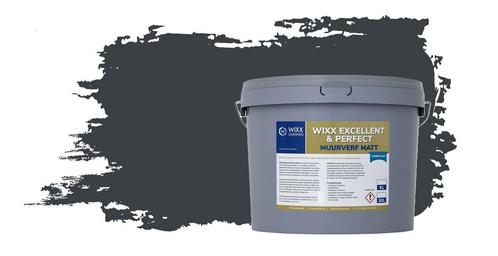 Wixx Excellent en Perfect Muurverf Matt 5L, Doe-het-zelf en Verbouw, Verf, Beits en Lak, Verf, Overige kleuren, Nieuw, Minder dan 5 liter