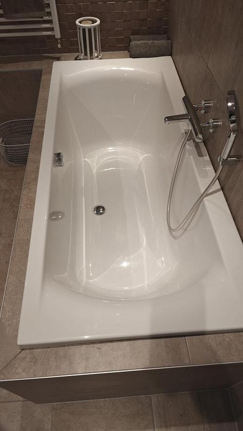 Showmodel Ligbad duobad 180x80cm wit - 0038, Doe-het-zelf en Verbouw, Sanitair, Bad, Nieuw, Ophalen
