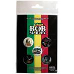 Bob Marley - Bob & The Wailers Button officiële merchandise, Verzamelen, Ophalen of Verzenden, Nieuw, Kleding