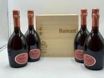 Ruinart, Caisse Cave - Champagne Rosé - 4 Flessen (0.75, Verzamelen, Nieuw