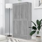 vidaXL Boekenkast 82,5x30,5x150 cm bewerkt hout grijs sonoma, Huis en Inrichting, Kasten | Boekenkasten, Verzenden, Nieuw, 50 tot 100 cm