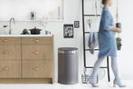 Brabantia Touch Bin Prullenbak - 40 liter - Platinum/Matt, Verzenden, Zo goed als nieuw