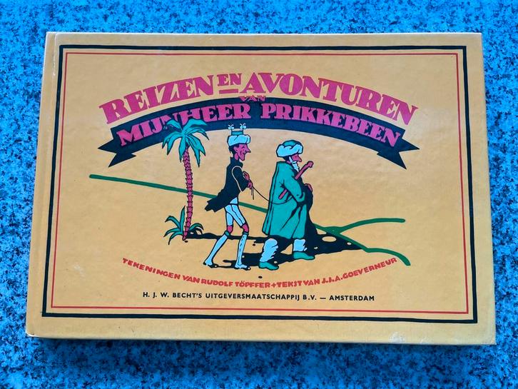 Reizen en avonturen van Mijnheer Prikkebeen, Boeken, Stripboeken, Gelezen, Eén stripboek, Verzenden