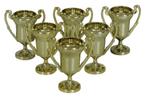 Uitdeelcadeautjes Trofeeen 6cm 6st, Hobby en Vrije tijd, Feestartikelen, Verzenden, Nieuw