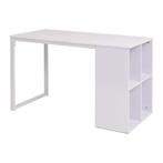 vidaXL Schrijftafel 120x60x75 cm wit, Huis en Inrichting, Verzenden, Nieuw
