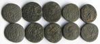 Griekenland (oud) Lot of 10 Æ coins 2nd century BC (Zonder