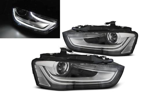 LED Koplampen Bi Xenon look voor Audi A4 B8.5, Auto diversen, Tuning en Styling, Ophalen of Verzenden