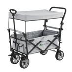Inklapbare Bolderkar / Transportwagen - Max. 120 kg - Grijs, Verzenden, Nieuw