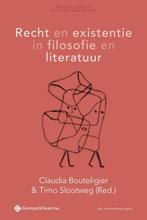 Recht en existentie in filosofie en literatuur / Kritische, Boeken, Verzenden, Zo goed als nieuw