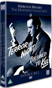 Sherlock Holmes: Dressed to Kill/Terror By Night DVD (2007), Cd's en Dvd's, Dvd's | Overige Dvd's, Zo goed als nieuw, Verzenden