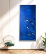 Luca Domiro - Drifting into Deep Blue II (XL Painting)
