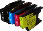 BROTHER LC1220-LC1240 XL compatible set (€ 8,95), Ophalen of Verzenden, Nieuw, Cartridge, Brother