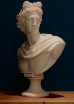 belverdere - sculptuur, Apollon - 55 cm - Gegoten steen, Antiek en Kunst, Antiek | Keramiek en Aardewerk