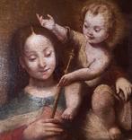 Italiaanse school (XVIII) - Madonna con Bambino, Antiek en Kunst