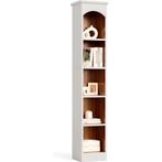 Nieuwe Boekenkast Landelijk Design - Wit en Bruin Hout, Verzenden, Nieuw