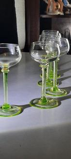 antieke  glazen URANIUM - Drinkglas (6) - Glas, Antiek en Kunst, Antiek | Glas en Kristal