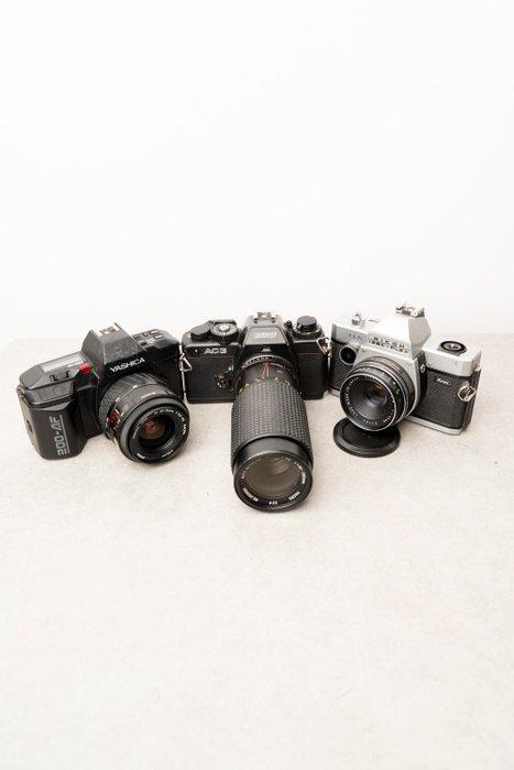 Yashica 200AF // Revue AC3 // Ricoh 126C-Flex + lenses, Audio, Tv en Foto, Fotocamera's Analoog